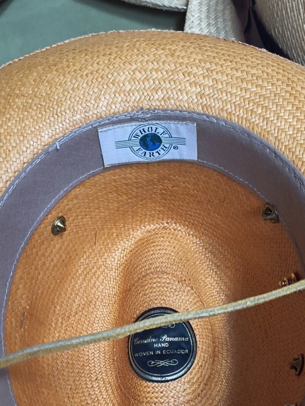 Straw Sun Hat for Men - Tan